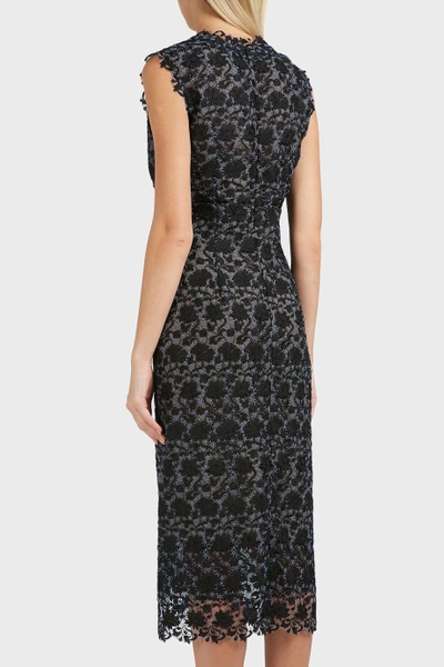 Shop Erdem Eleri V-neck Lace Dress
