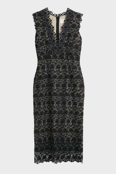 Shop Erdem Eleri V-neck Lace Dress