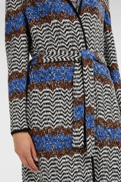 Shop Missoni Wool-blend Bouclé Cardigan