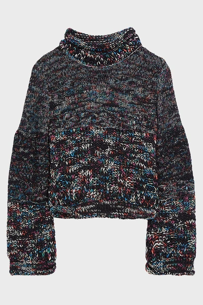 Shop Missoni Crochet-knit Cashmere-blend Jumper