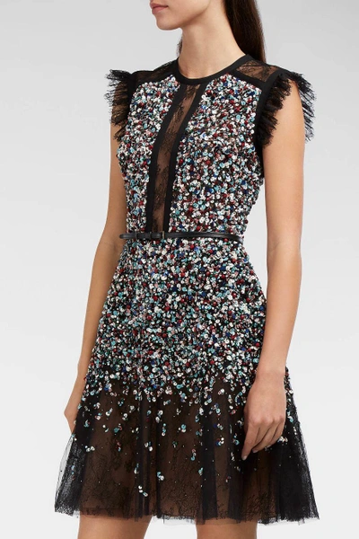 Shop Elie Saab Embellished Lace Dress