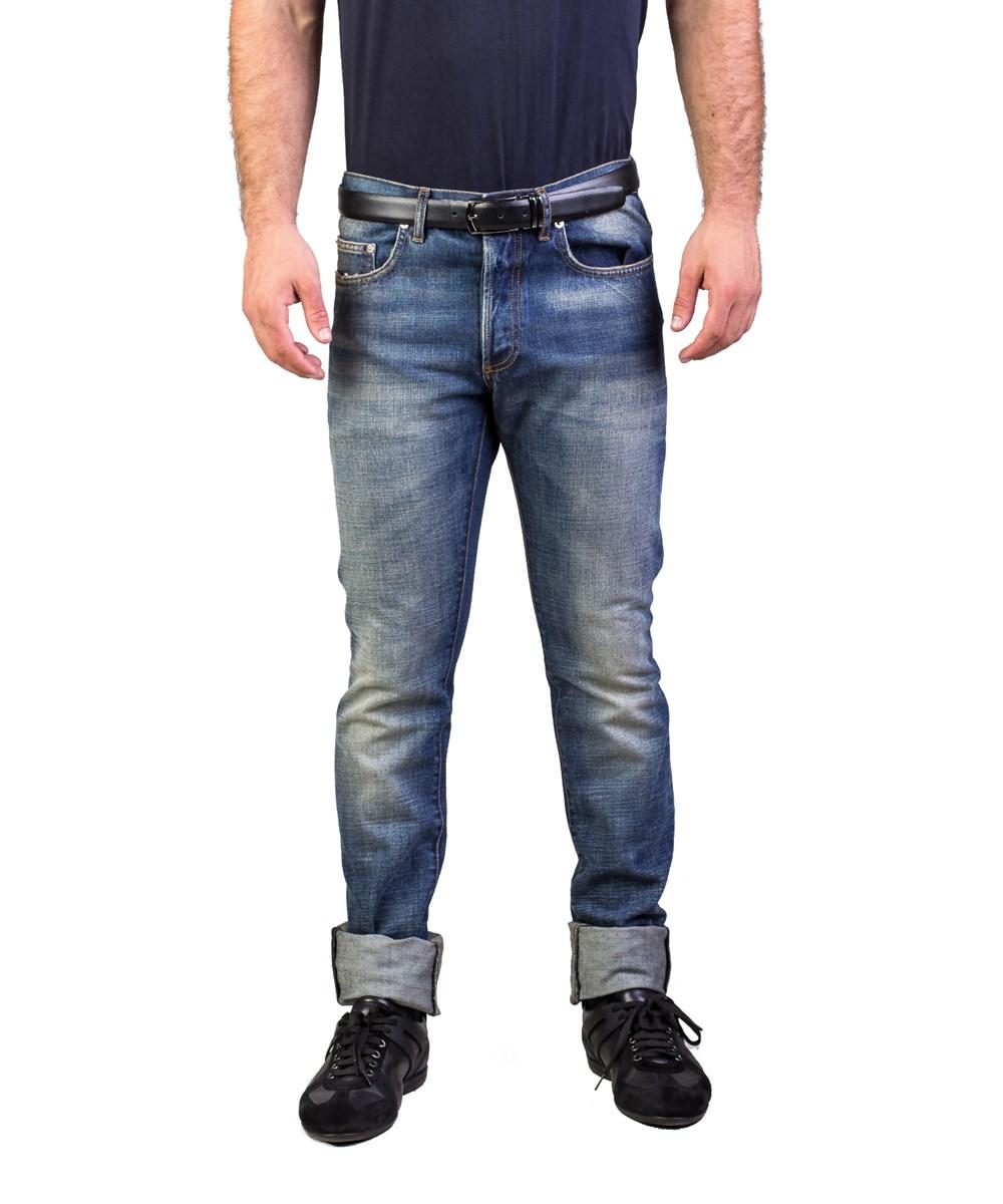 jeans homme bleu marine