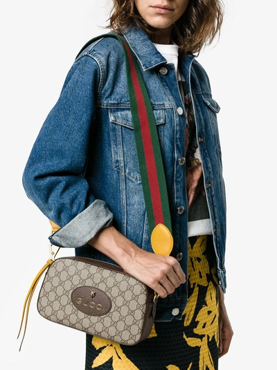 Shop Gucci Gg Supreme Shoulder Bag