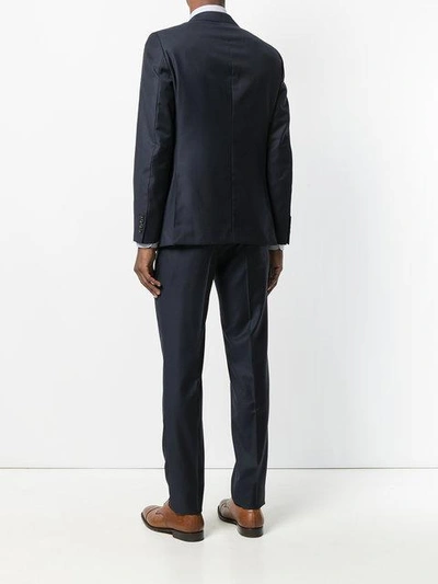 Shop Caruso Formal Suit In Blue