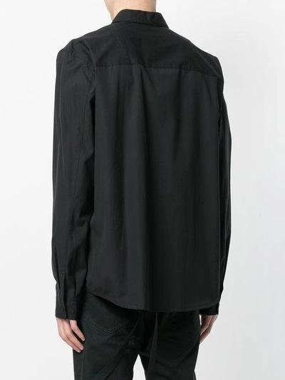 Shop Helmut Lang Concealed Button Shirt
