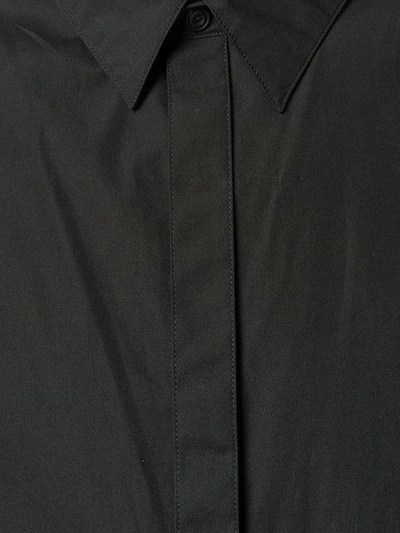 Shop Helmut Lang Concealed Button Shirt