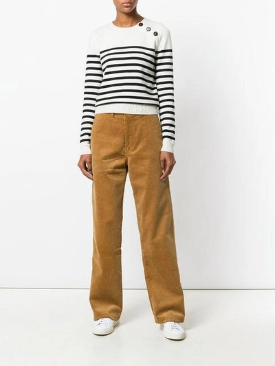 Shop Société Anonyme Perfetto Trousers In Brown