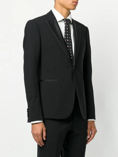 Shop Armani Collezioni Formal Buttoned Dinner Suit - Black