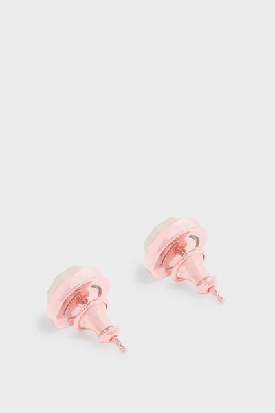 Monica Vinader 'siren' Semiprecious Stone Stud Earrings (nordstrom Exclusive) In Metallic