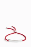 Monica Vinader Engravable Havana Friendship Bracelet In Metallic