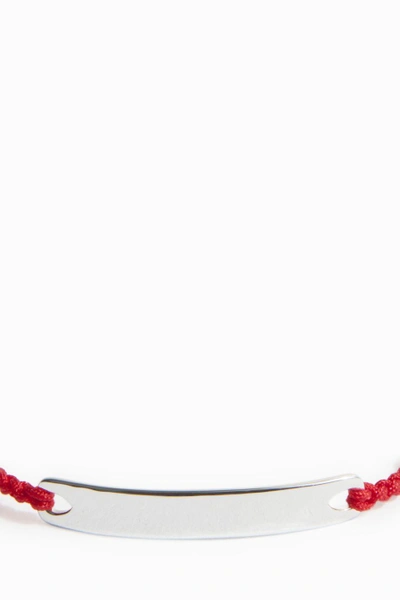 Shop Monica Vinader Havana Friendship Bracelet In Metallic