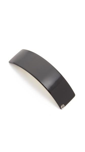 Alexandre De Paris Thick Hair Clip In Black Modesens