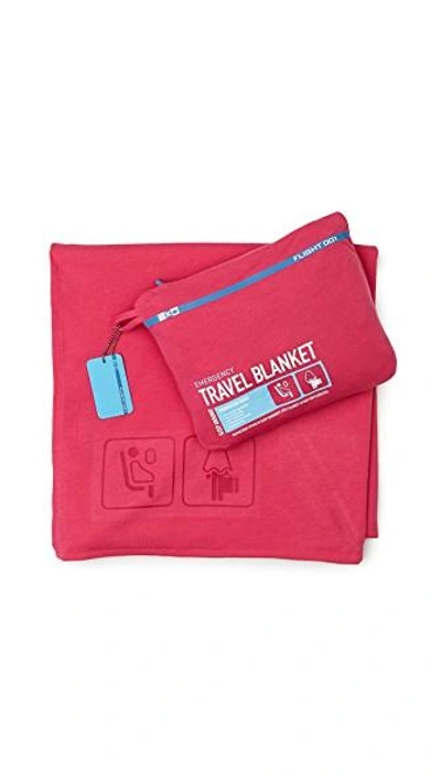 Shop Flight 001 Emergency Travel Blanket In Pink