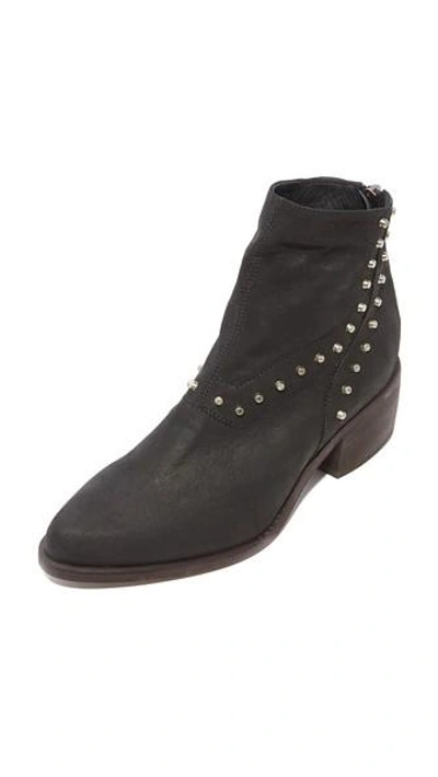 Shop Ld Tuttle The Door Stud Booties In Black