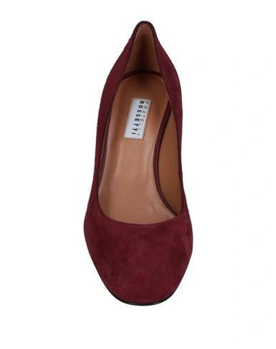 Shop Fratelli Rossetti Pump In Maroon