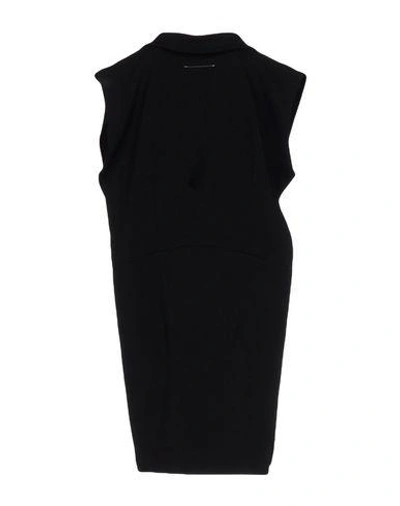 Shop Mm6 Maison Margiela Short Dress In Black