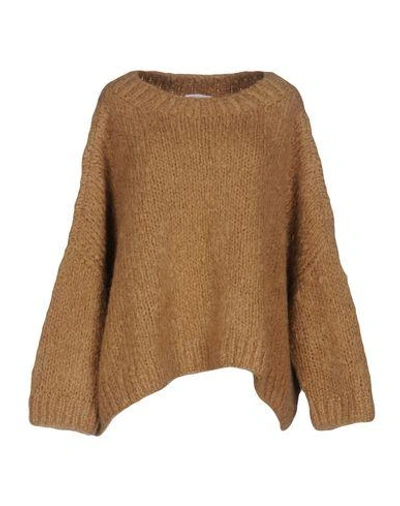 Shop Chloé Sweaters In Camel