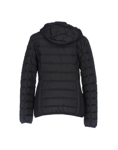 Shop Parajumpers Woman Down Jacket Black Size Xxs Polyester