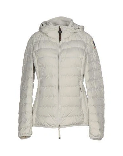 Shop Parajumpers Down Jackets In Ivory