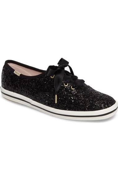 kate spade keds black