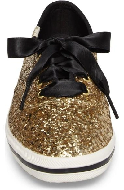 Shop Keds Glitter Sneaker In Gold