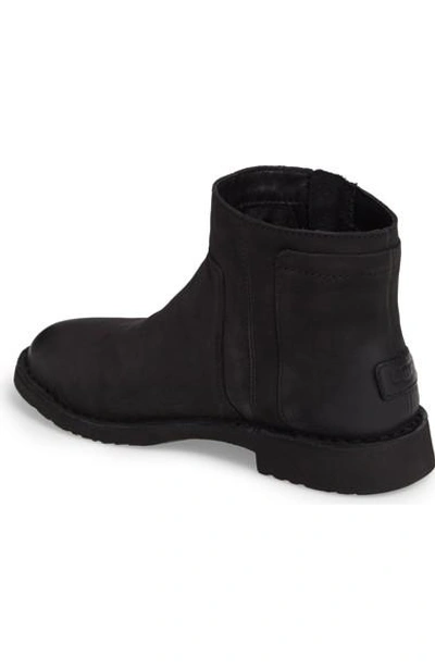 Ugg Rea Bootie In Black Nubuck Leather | ModeSens