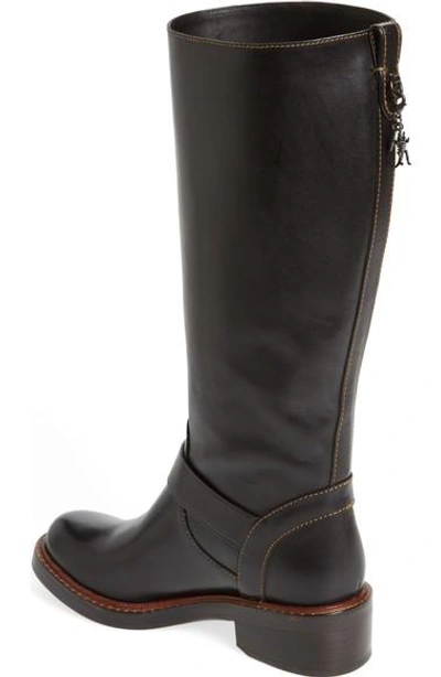 Shop Coach Sutton Riding Boot In Black Leather