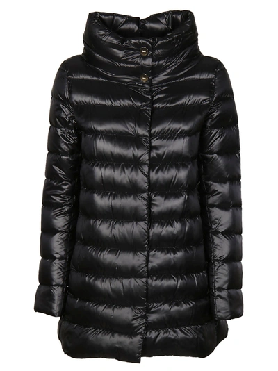 Shop Herno Classic Down Jacket In Nero