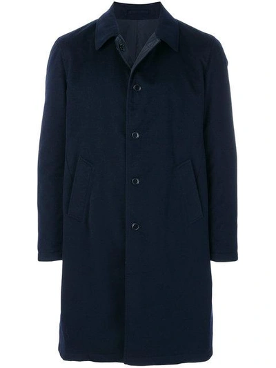 Shop Lardini Single Breasted Coat