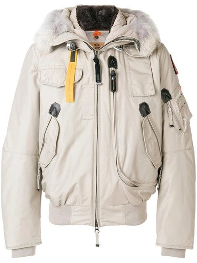 Shop Parajumpers Hooded Padded Jacket