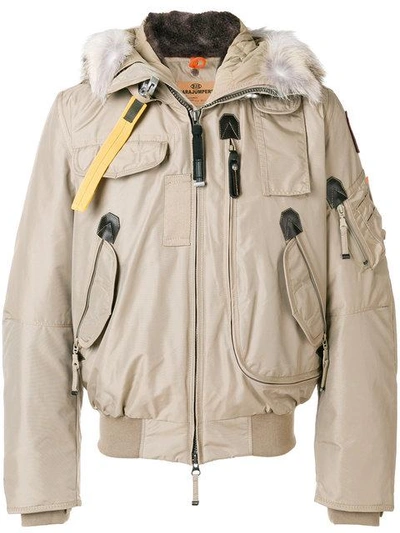 Shop Parajumpers Hooded Padded Jacket