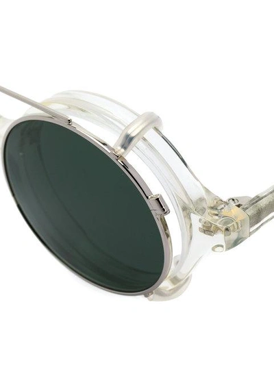 Shop Han Kjobenhavn Double Framed Round Sunglasses