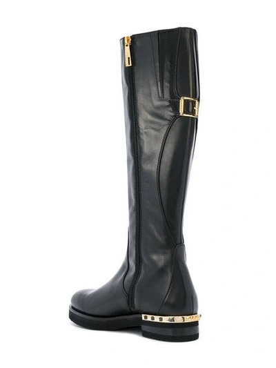 Shop Baldinini Mid-calf Length Boots In Black