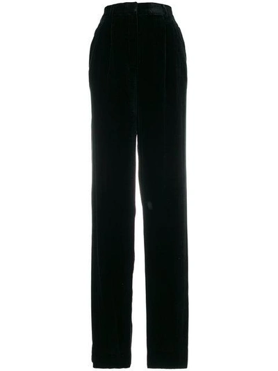 Shop Theory High-waisted Flared Trousers - Black
