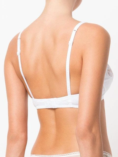 Shop La Perla Souple Non-wired Bra In White