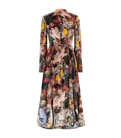 Shop Erdem Zuzanna Floral Dress In Multi