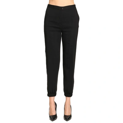 Shop Versace Pants Pants Women  In Black