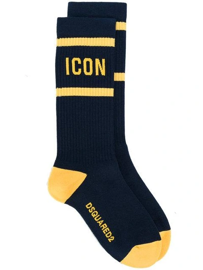 Shop Dsquared2 Icon Socks