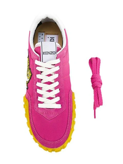 Shop Kenzo Move Sneakers In Pink