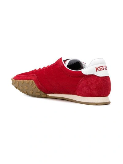 Shop Kenzo Move Sneakers In Red