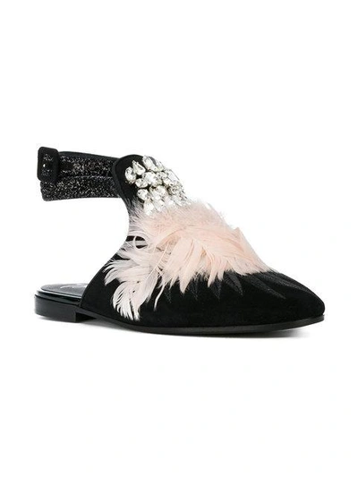 Shop Giuseppe Zanotti Gioia Flats