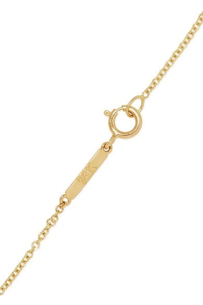 Shop Grace Lee Petite O Locket 14-karat Gold Necklace