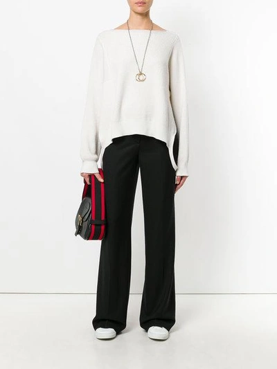 Shop Tonello Flared Tailored Trousers