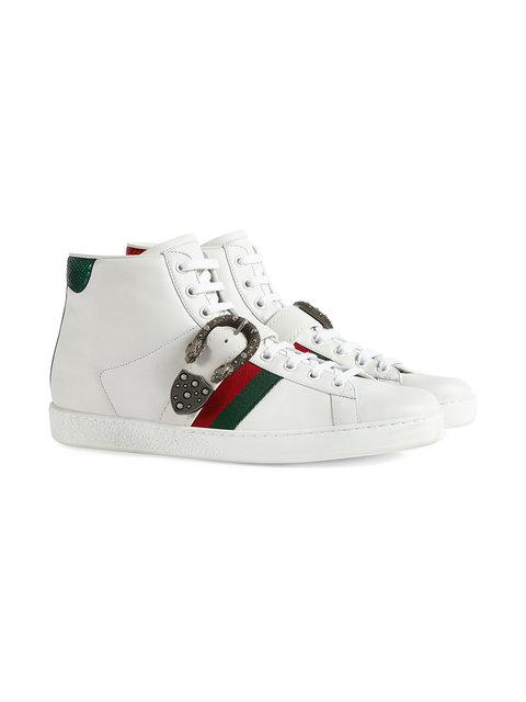 ace sneaker with dionysus buckle