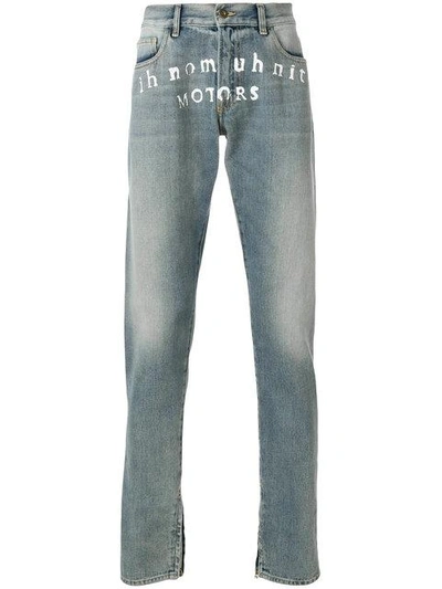 Ih Nom Uh Nit Regular Washed Denim Jeans | ModeSens