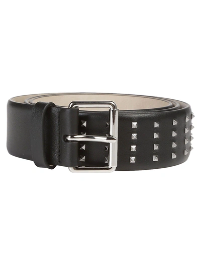 Shop Valentino Belt In Nero