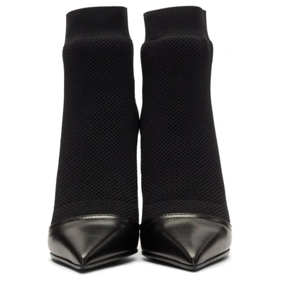 Shop Balmain Black Aurore Sock Boots