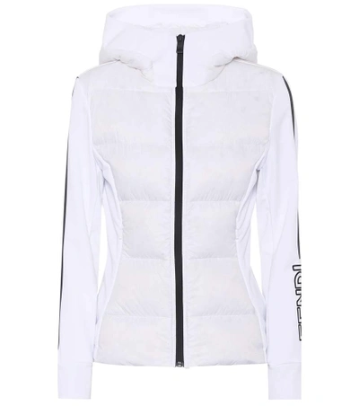 Shop Fendi Hooded Jacket In White