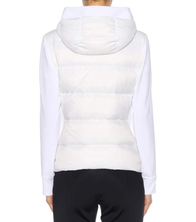 Shop Fendi Hooded Jacket In White