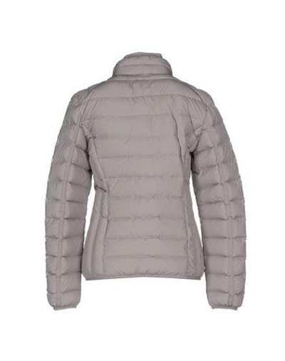 Parajumpers Down Jacket In Dove Grey
